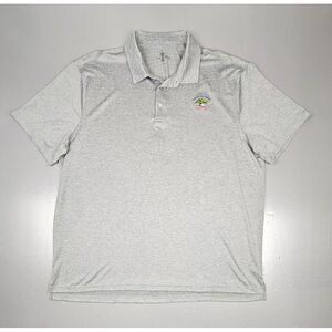 US Open 121st Torrey Pines Golf Polo Shirt Mens 3XL. Grey Short Sleeve